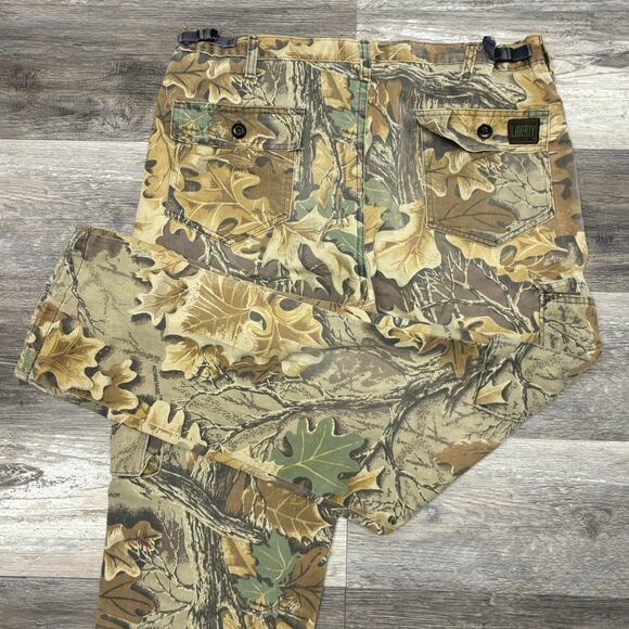 Vintage 90s Liberty Advantage Camo Mens 38x31 Utility Tactical Hunting Pants USA - Picture 1 of 13